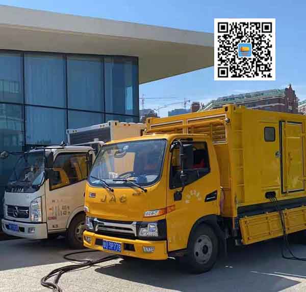 广华办事处出租发电车